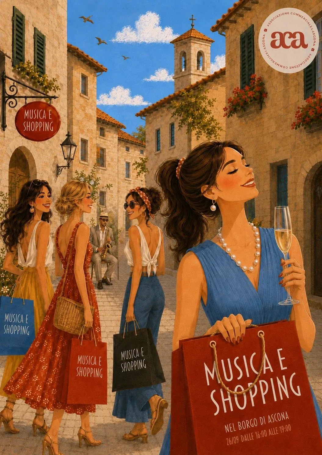 Musica e Shopping nel Borgo di Ascona
