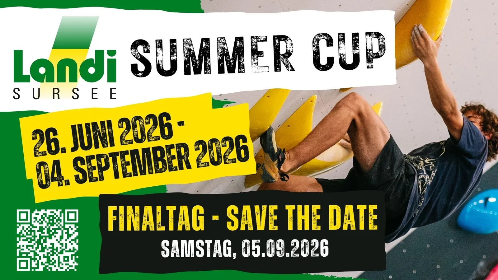 Landi Summer Cup 2026 in der Boulder Arena Sursee