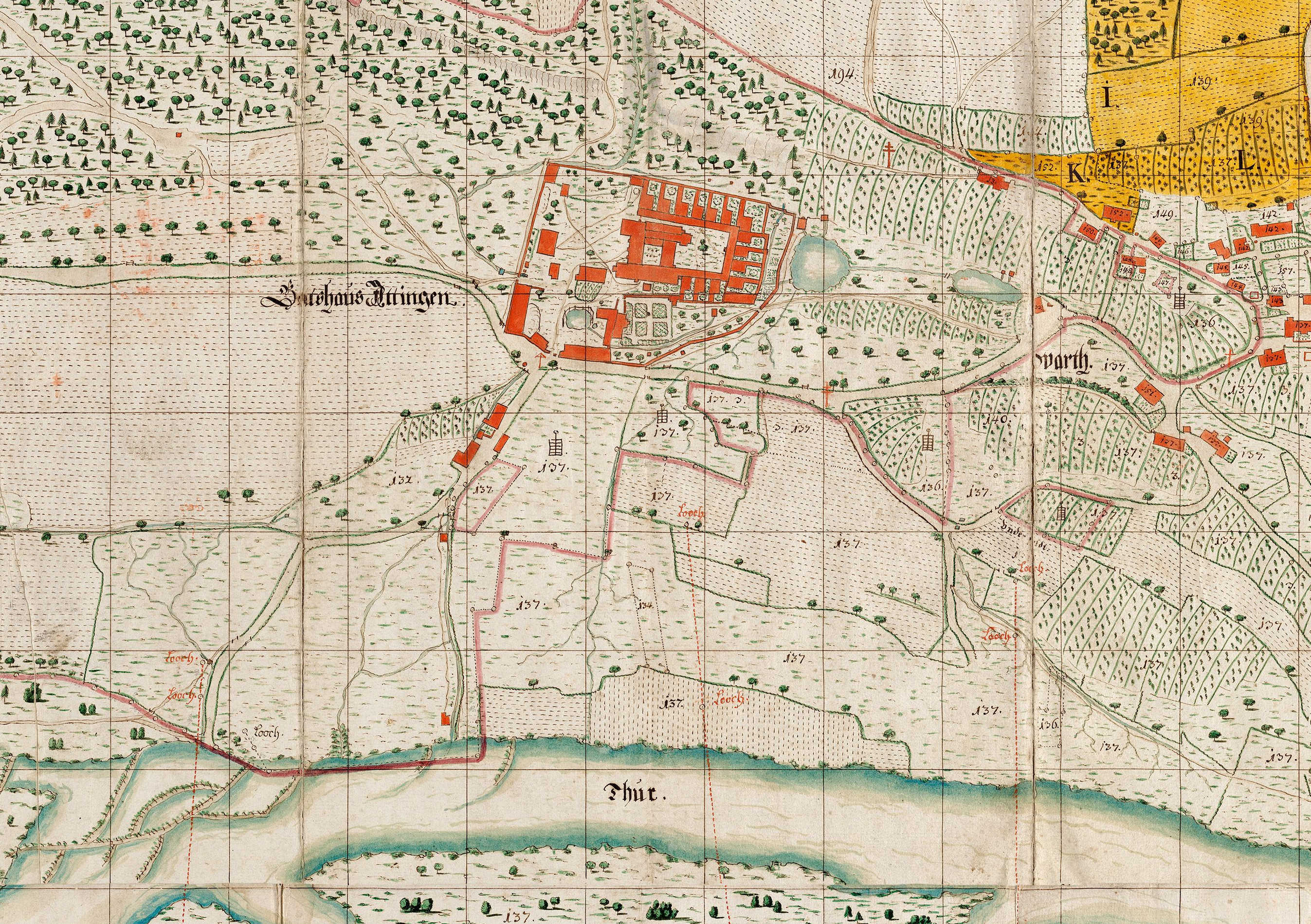 Die Ittinger Güterkarte von 1745 – ein herausragendes Werk der Kartografie