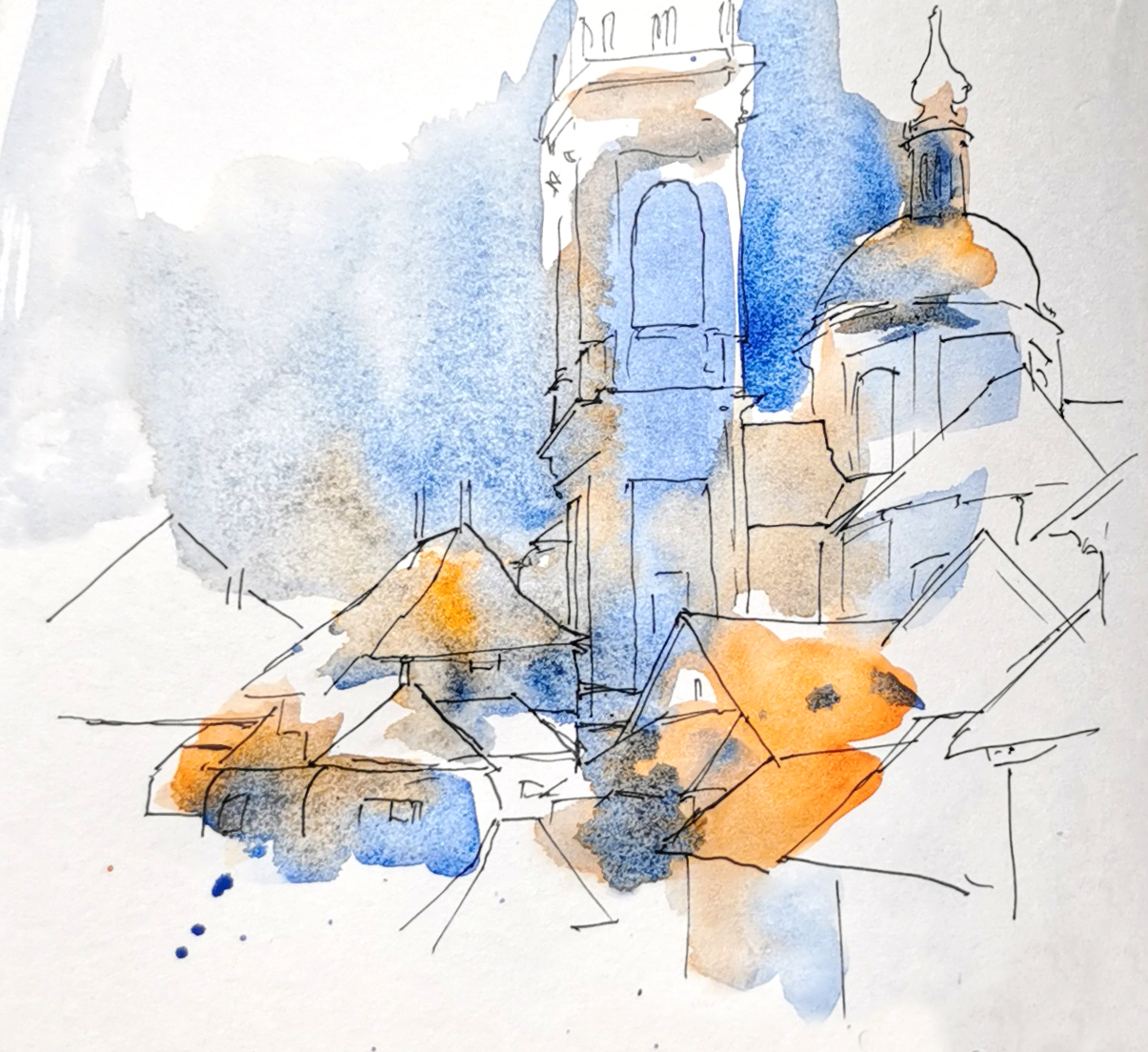 Kurs Urban Sketching – Romoos | 15.09.2026