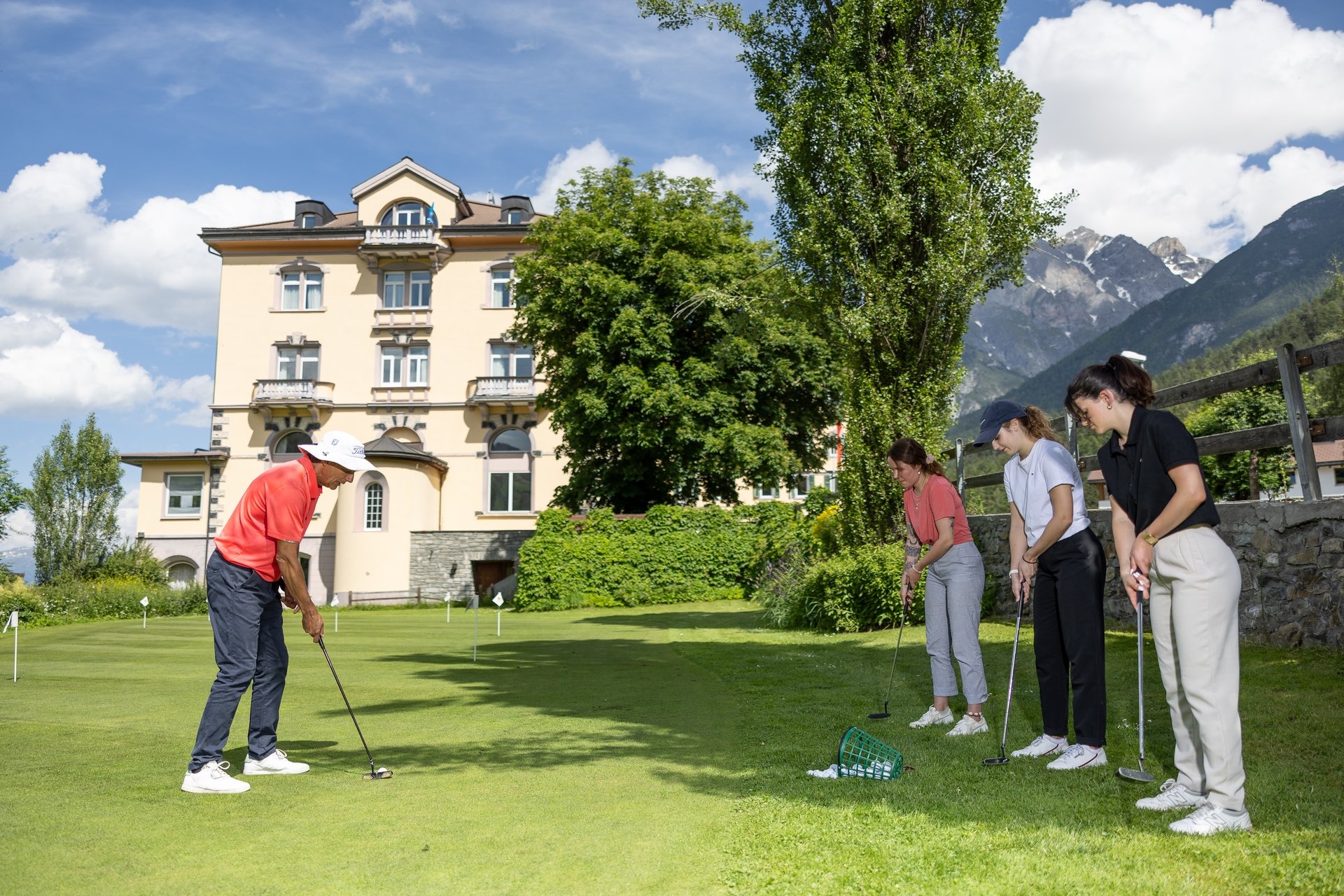 Cours d'initiation au golf
