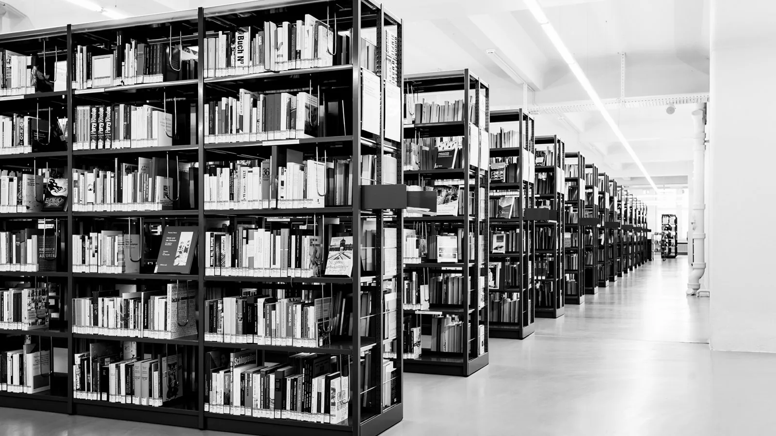 Wie suche ich in der Bibliothek Hauptpost?