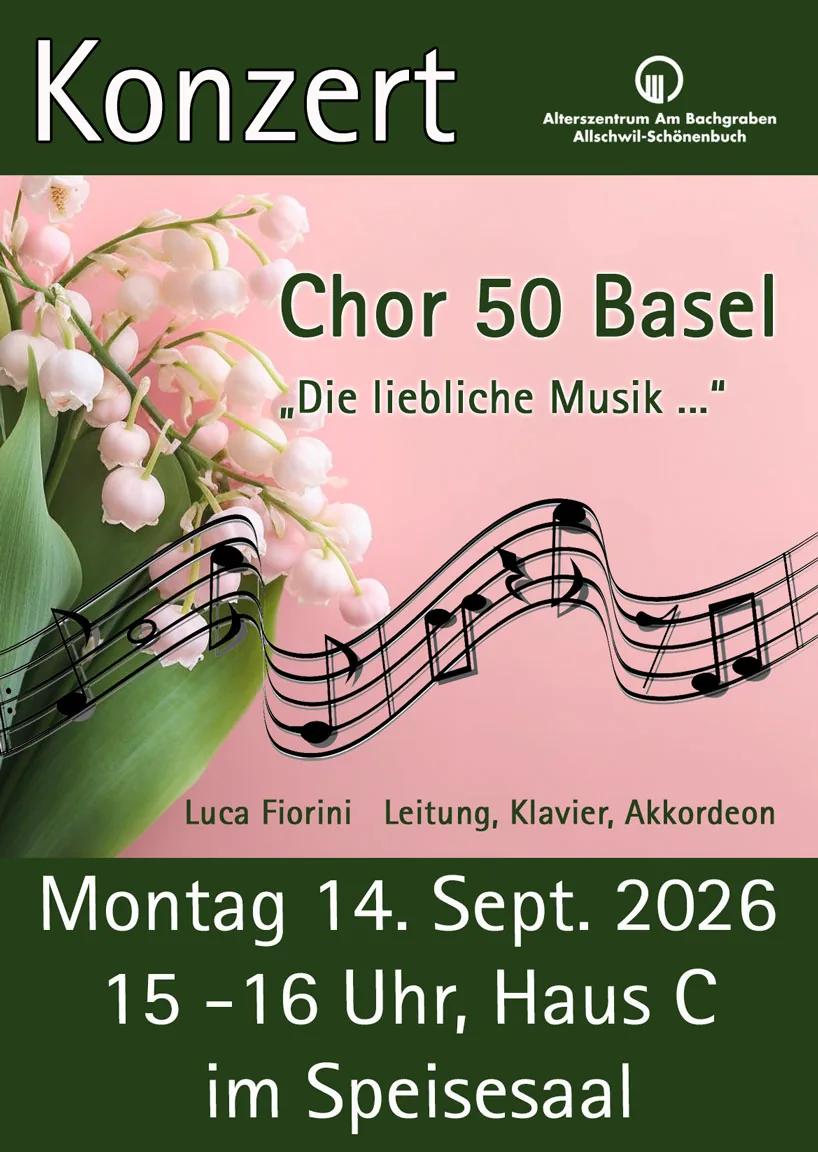 Konzert Chor 50 Basel