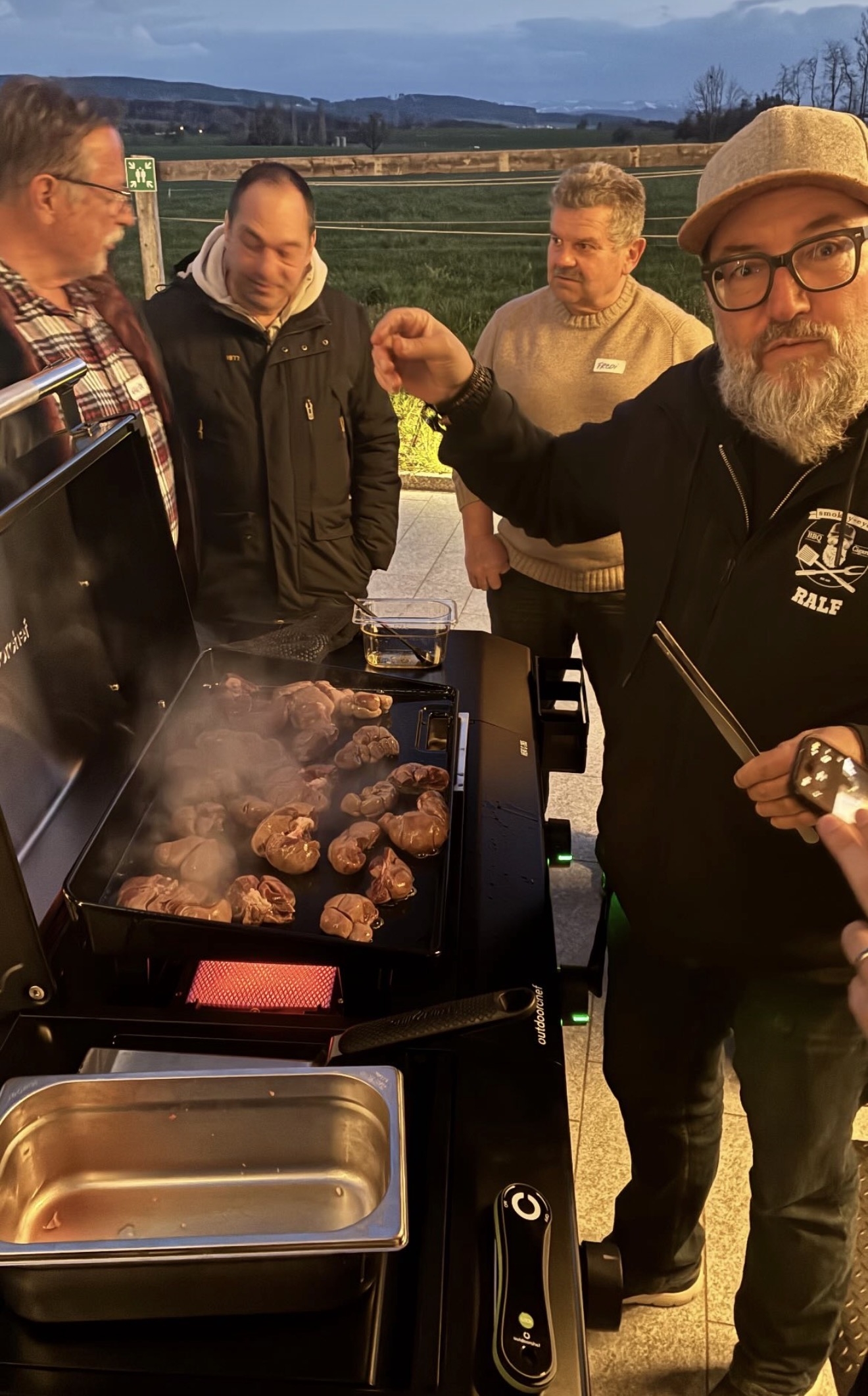 Cours de grillades chez Macardo