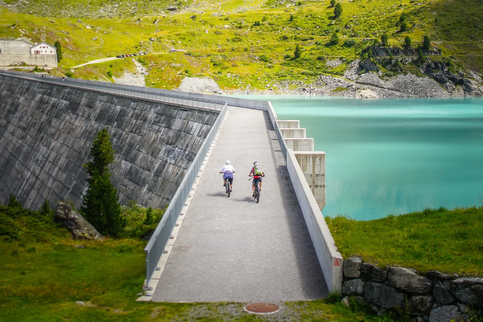 Visite du barrage de Cleuson