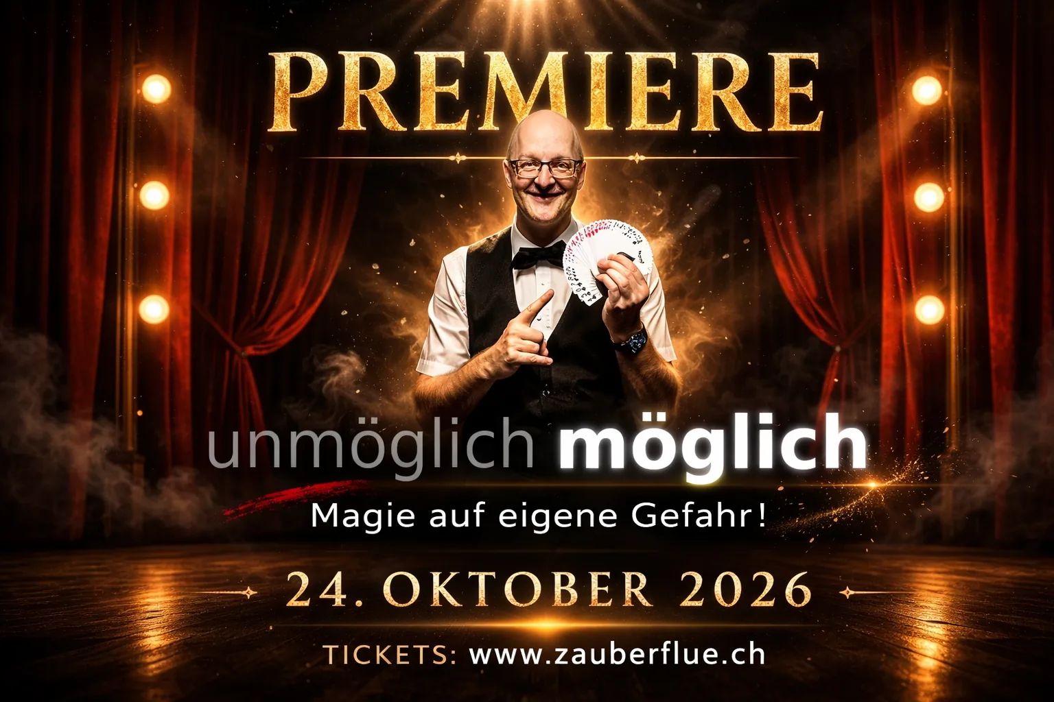 Spectacle de magie "Magic-Monday" avec Christoph Borer
