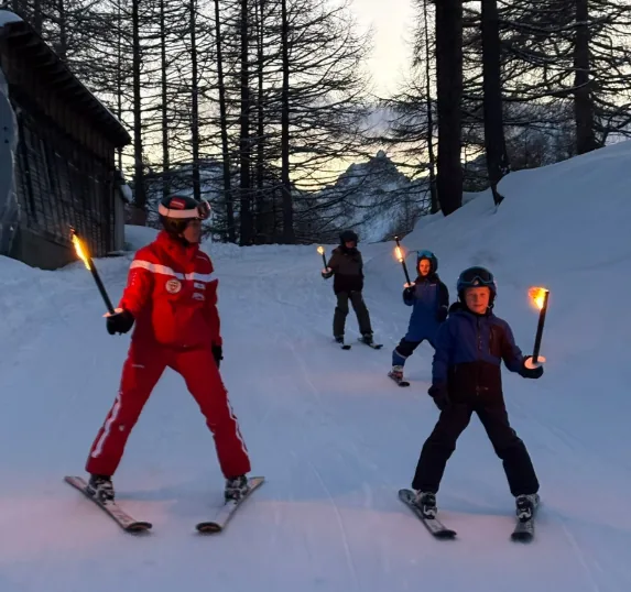 Descente à la flamme
