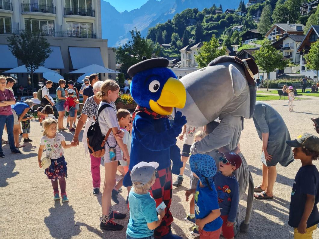 Globis und Schmugglis children's festival in Engelberg