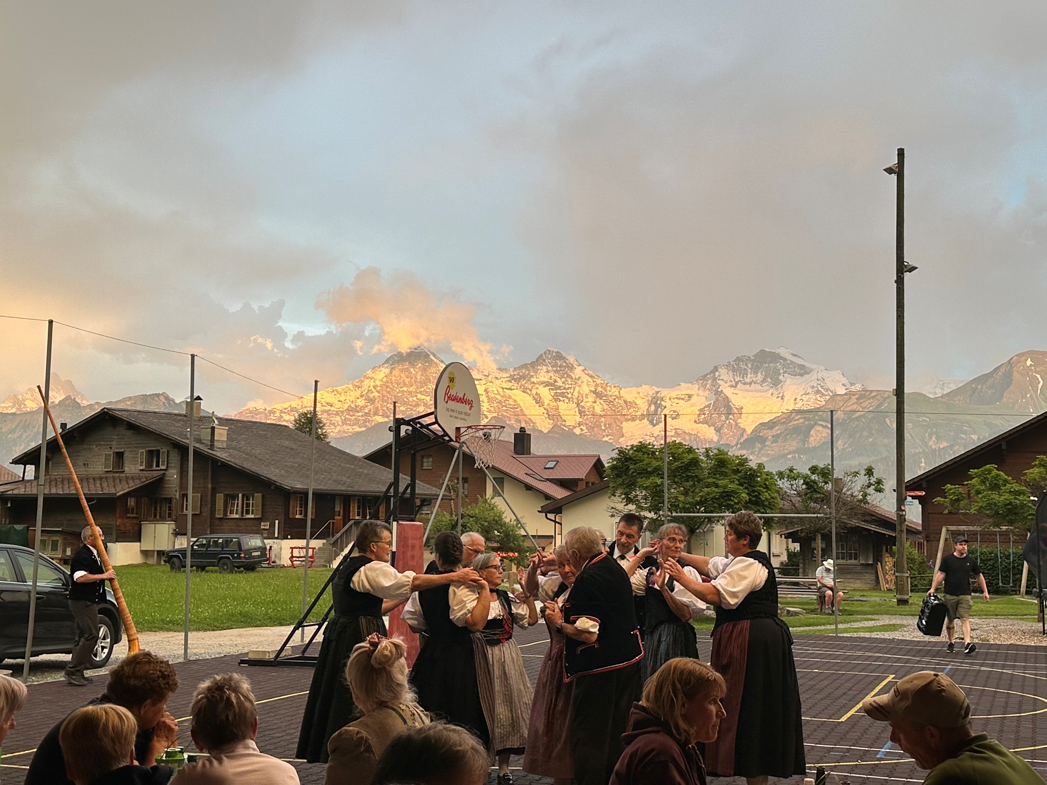 Soirée au village de Beatenberg