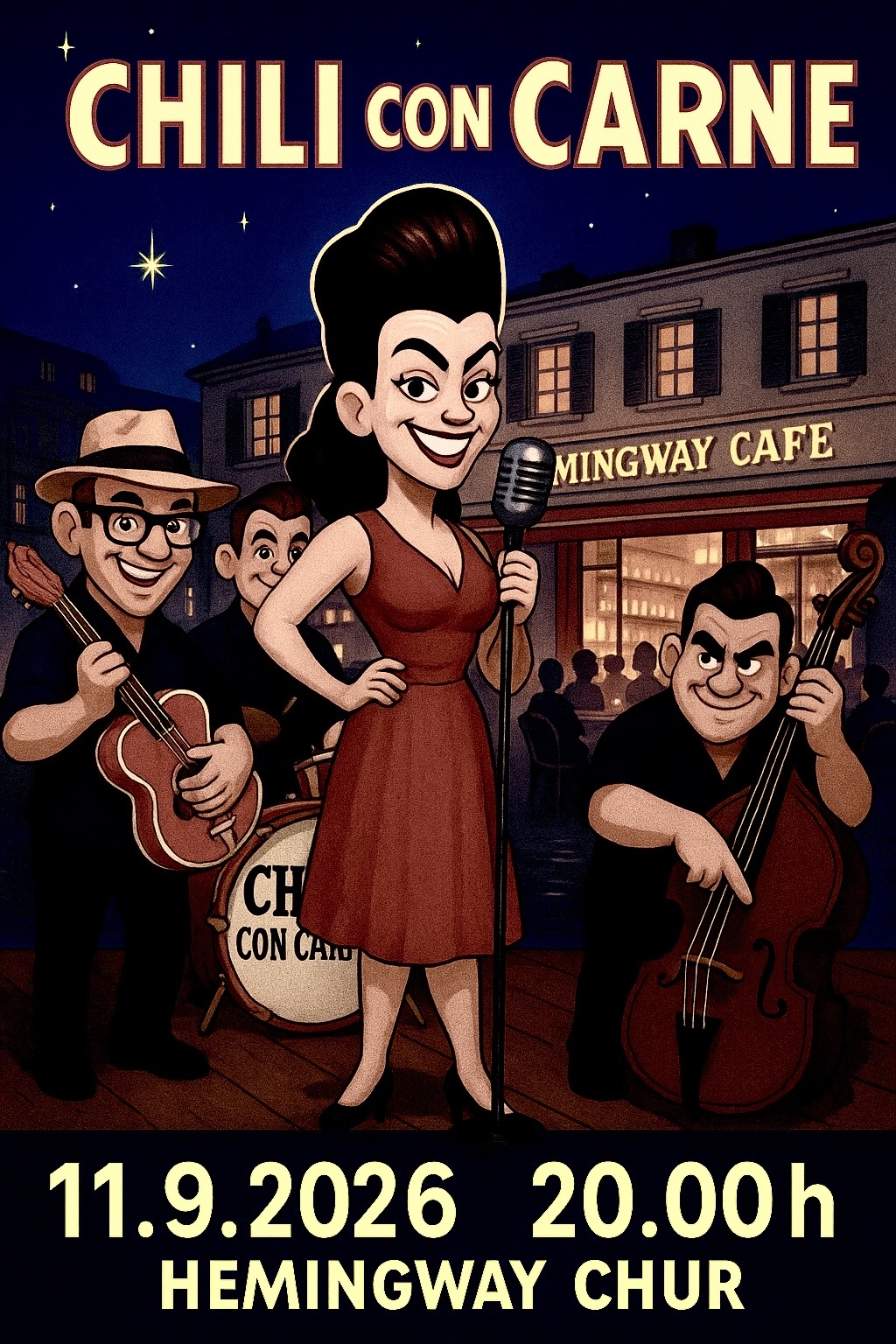 Chili con carne: Rockabilly Español
