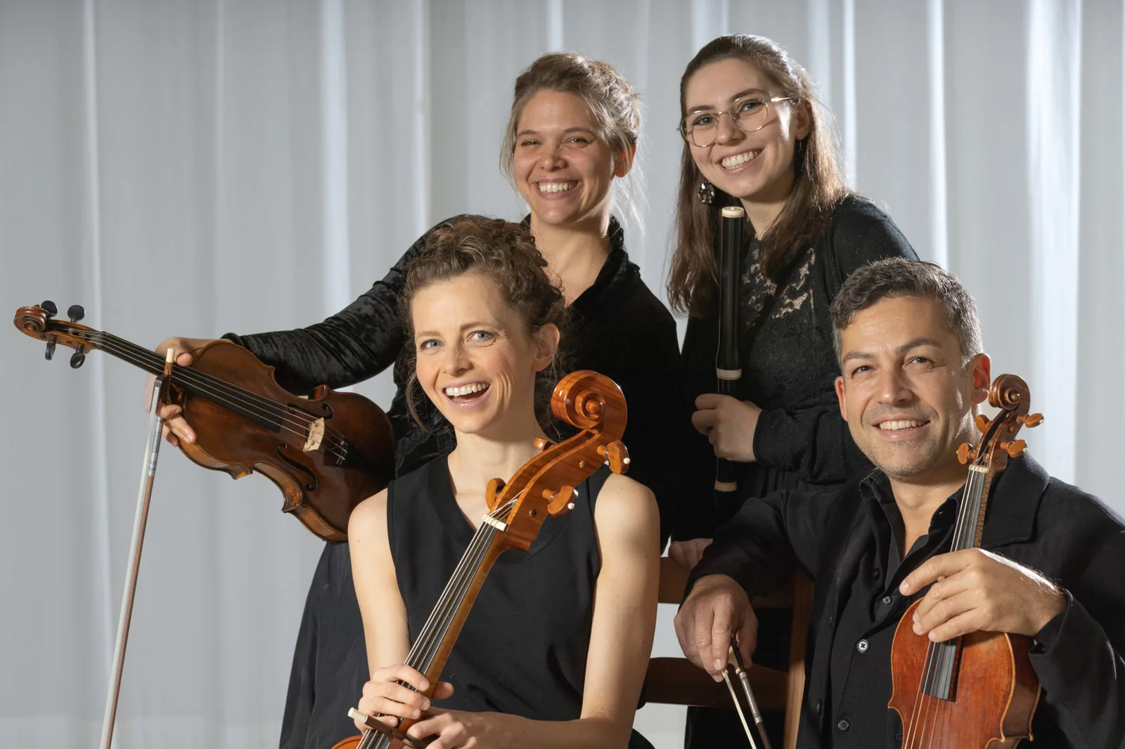 Ens. Hortus Amoris: string quartets (Devienne-Mozart)