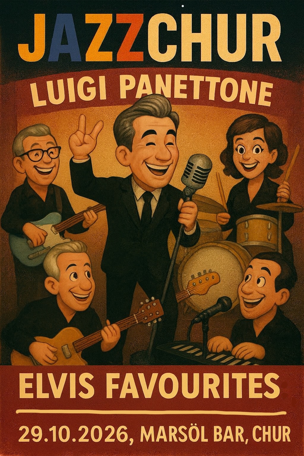 Luigi Panettone live - Elvis Love Songs