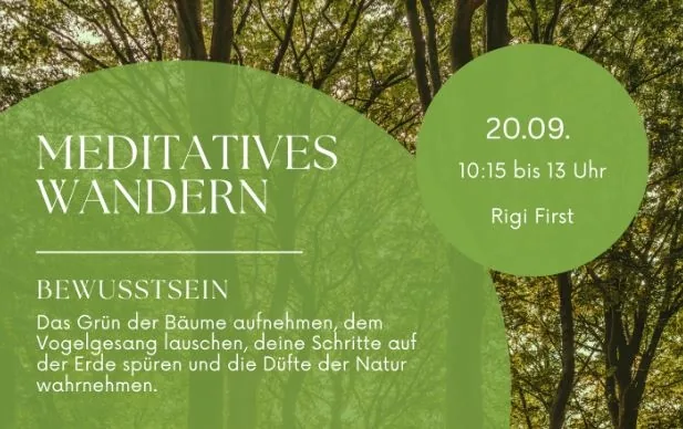 Meditative Wanderung