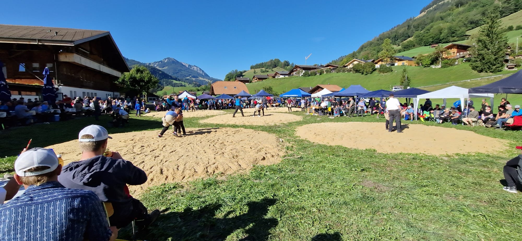 Journée des jeunes lutteurs à Latterbach