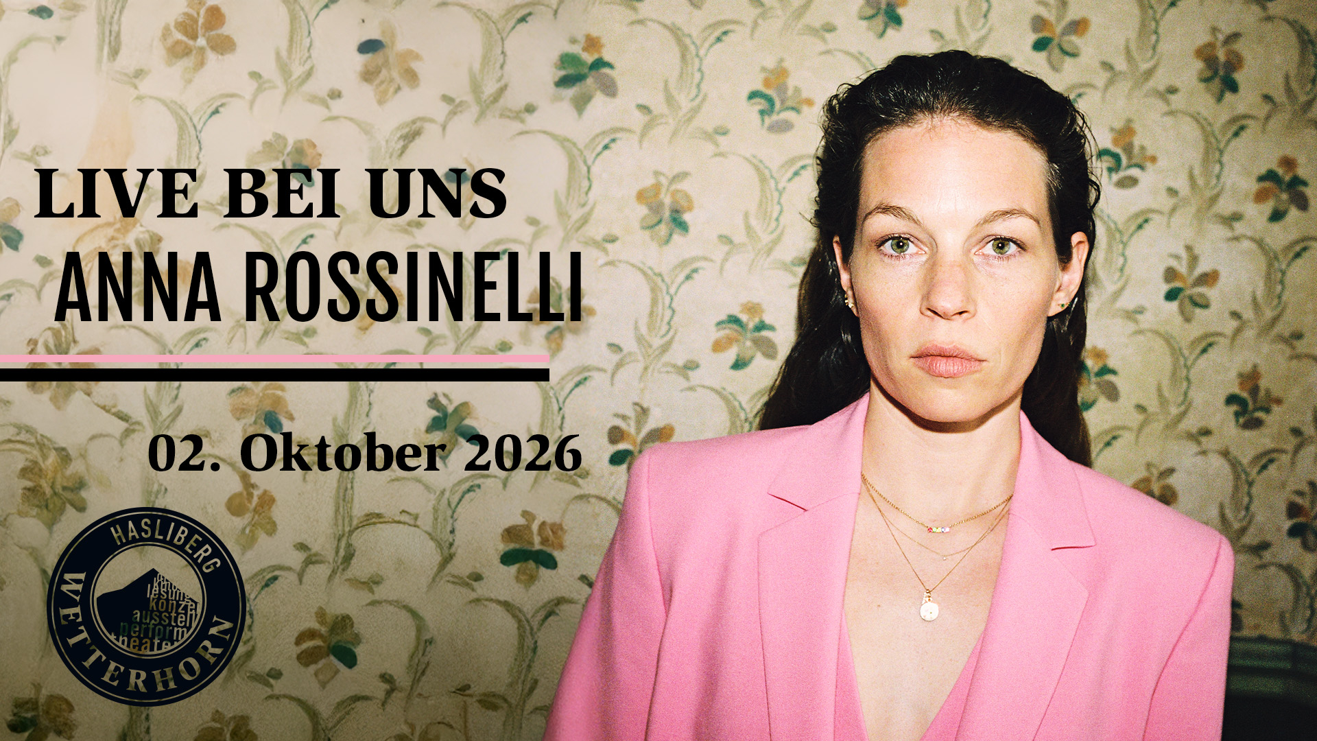 Anna Rossinelli im Hotel Wetterhorn