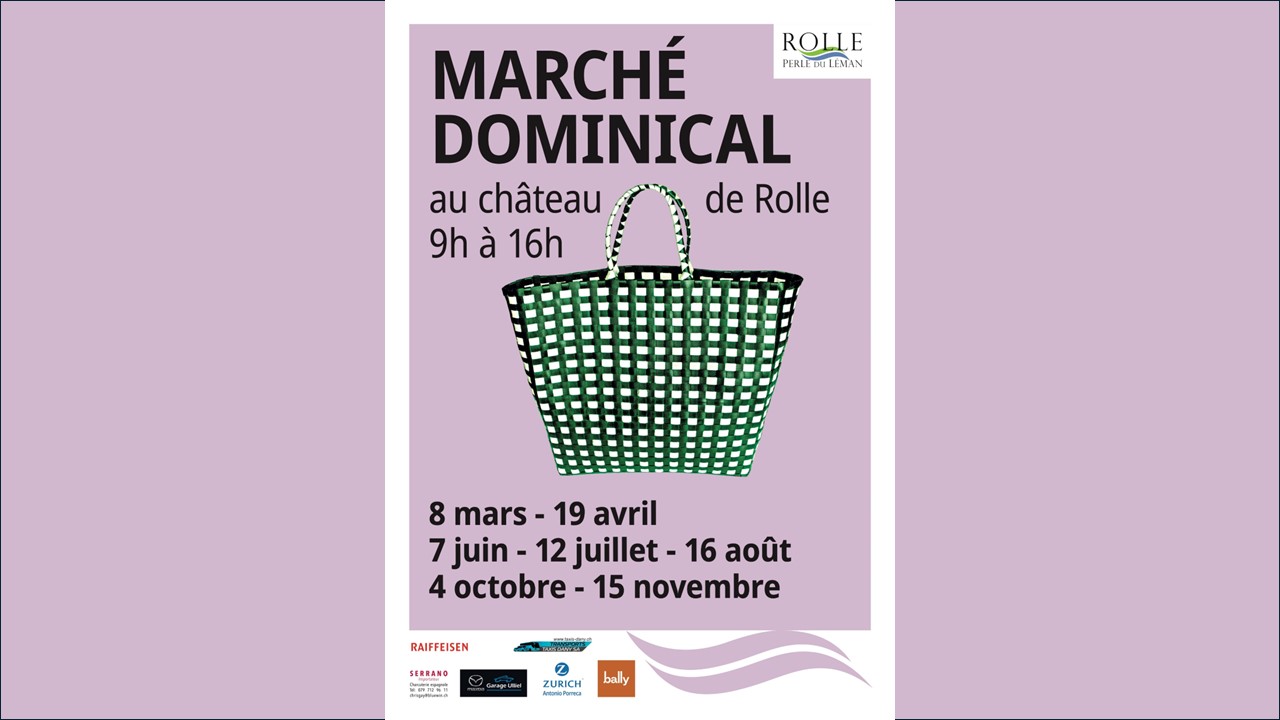 Marché dominical de Rolle