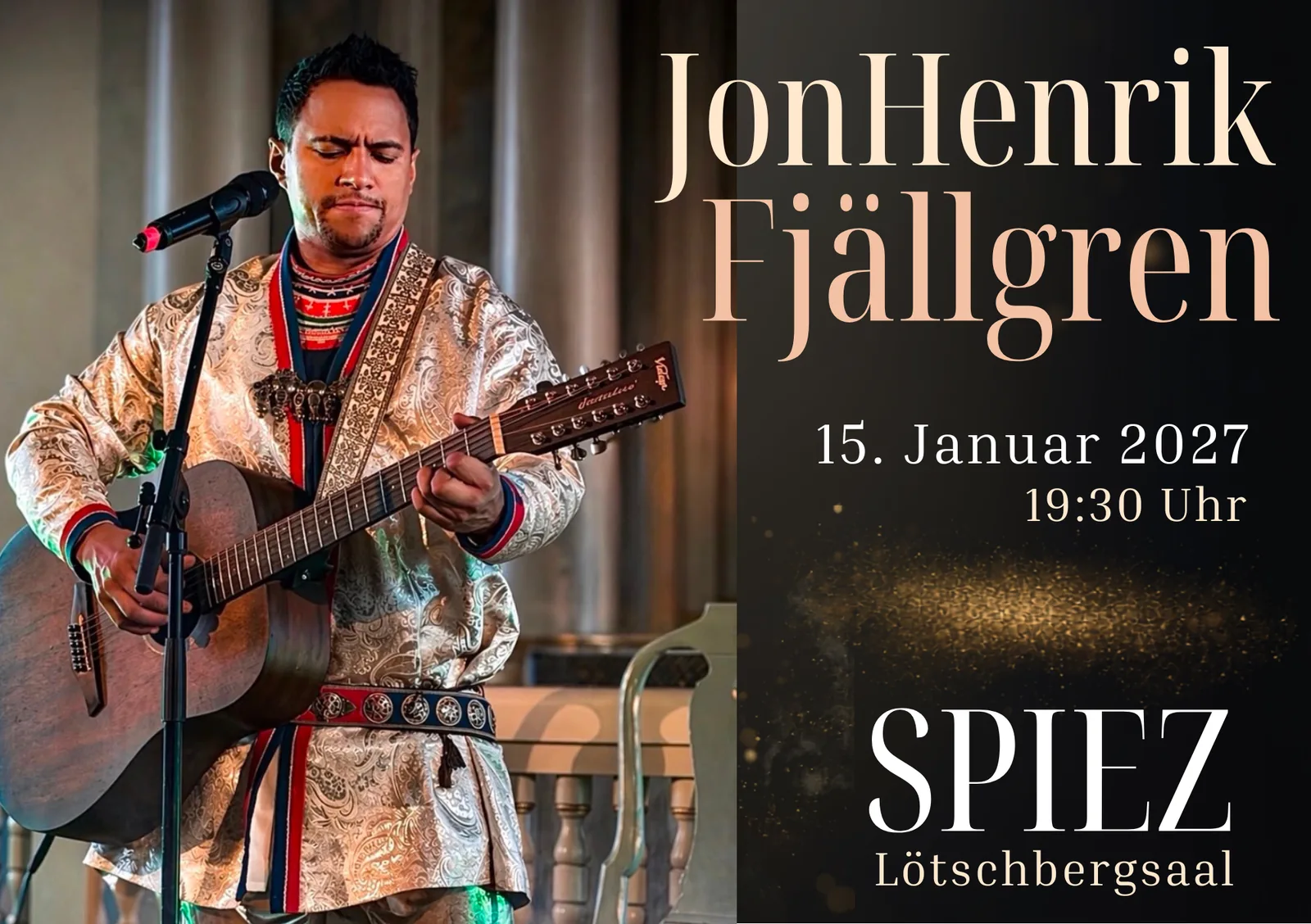 Konzert von Jon Henrik Fjällgren - METANOIA TOUR