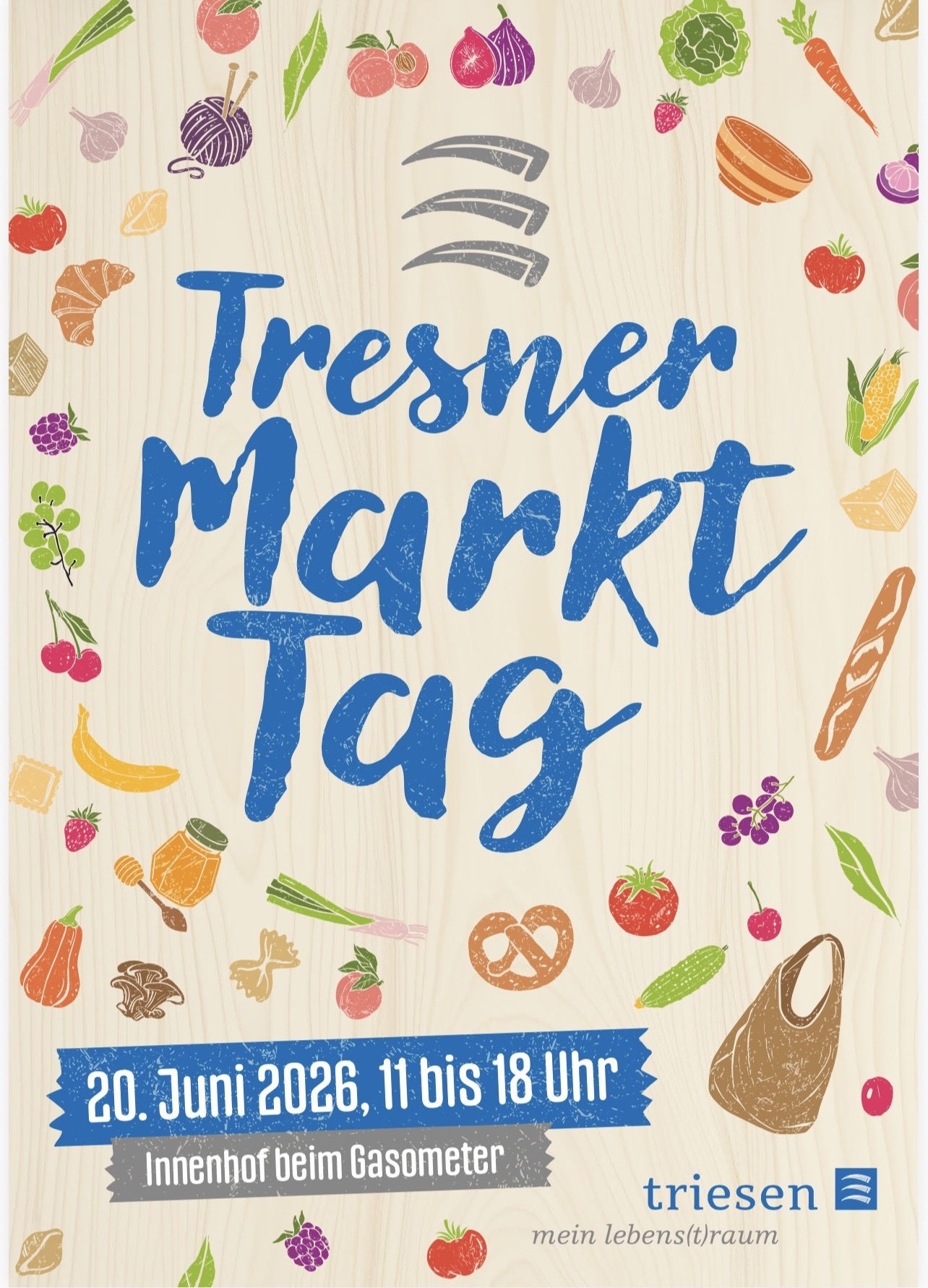 Jour de marché de Tresn