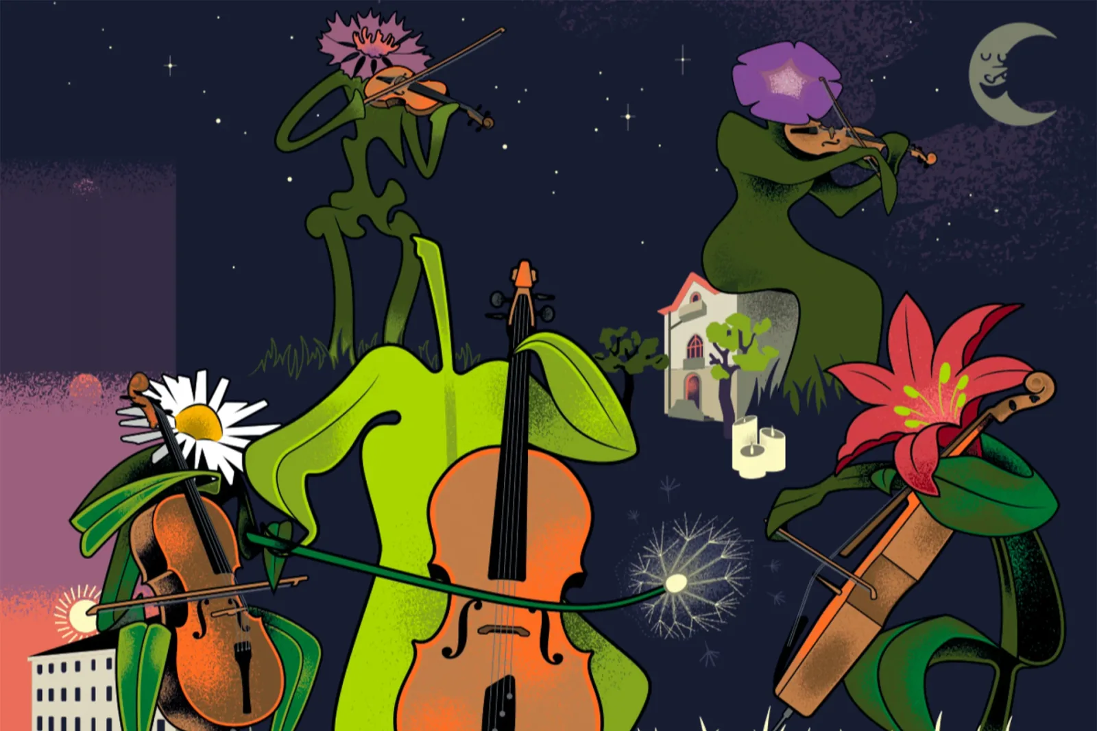 Giardini musicali e notte bianca al Museo