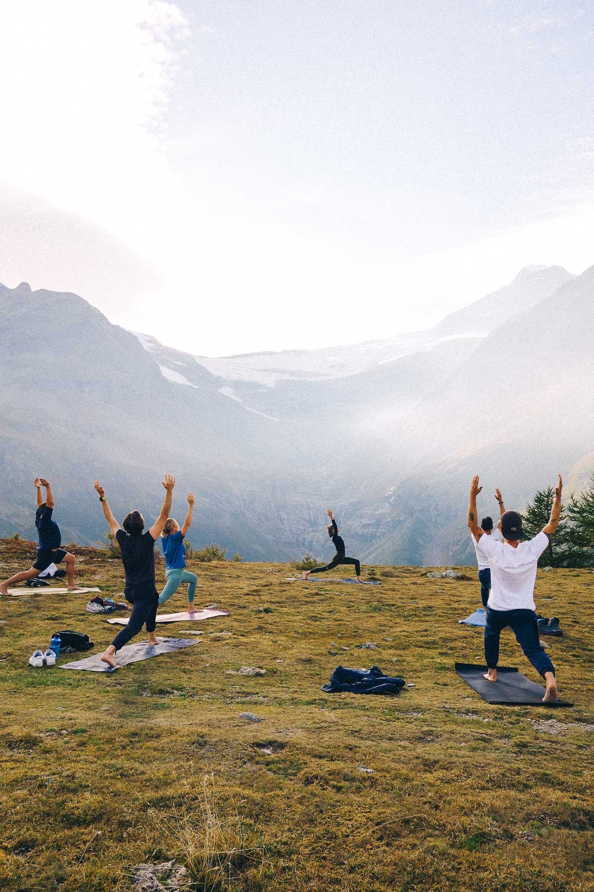 Yoga, Wandern oder Biken und Slow Food