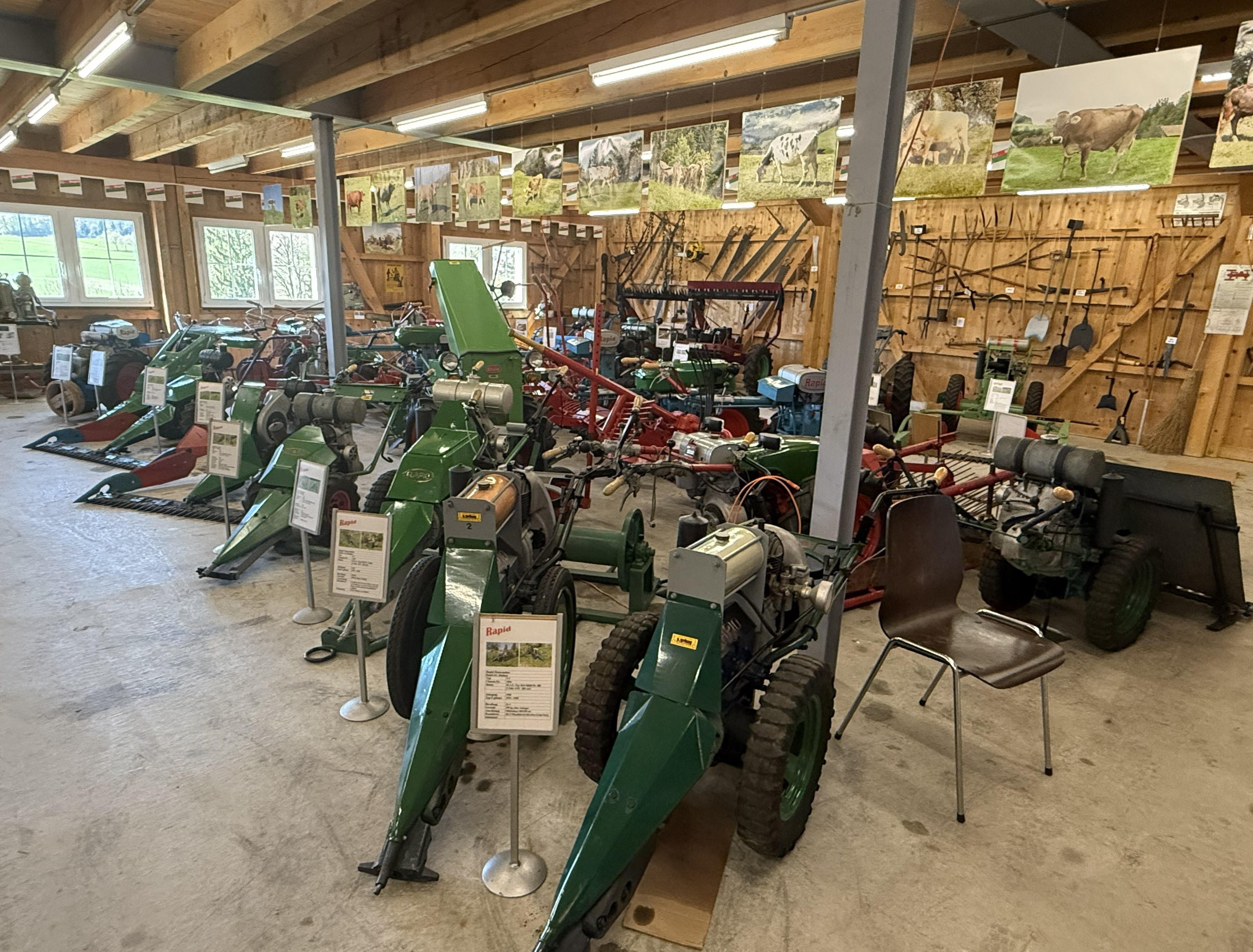 Sammlung-Spörri, alte Landmaschinen und Geräte, 8489 Ehrikon-Wildberg