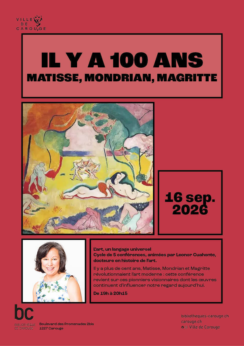 L'art, un langage universel : Il y a 100 ans – Matisse, Mondrian, Magritte