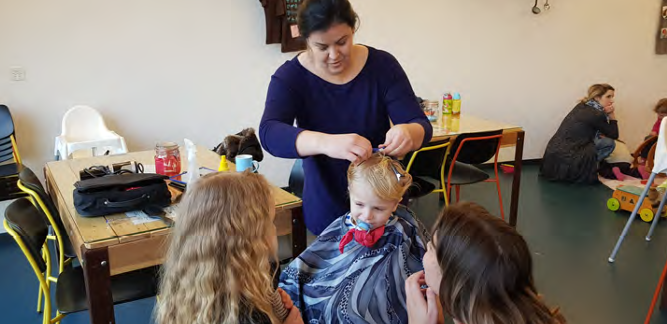 Coiffeuse pour enfants