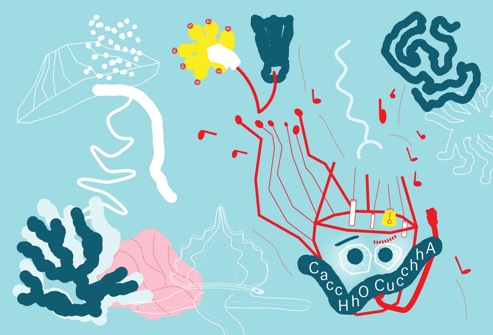 Ausstellung | Im kollabor: Mercedes Azpilicueta. CaccHho CucchhA