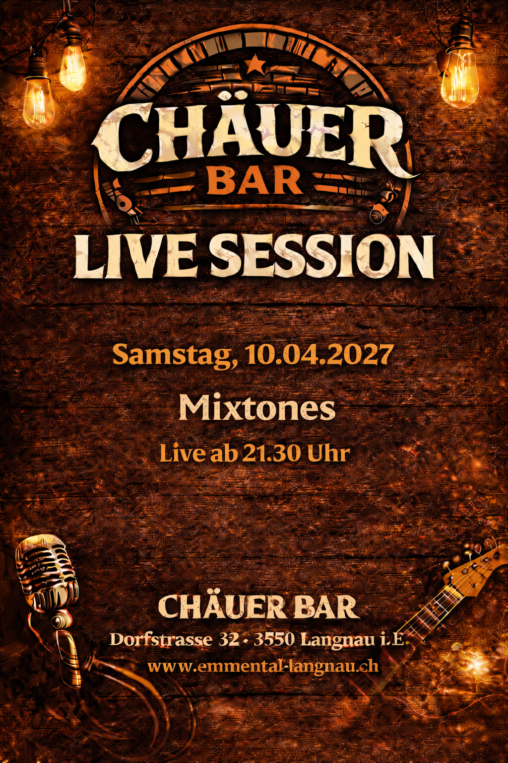 Musique live au Chäuer Bar