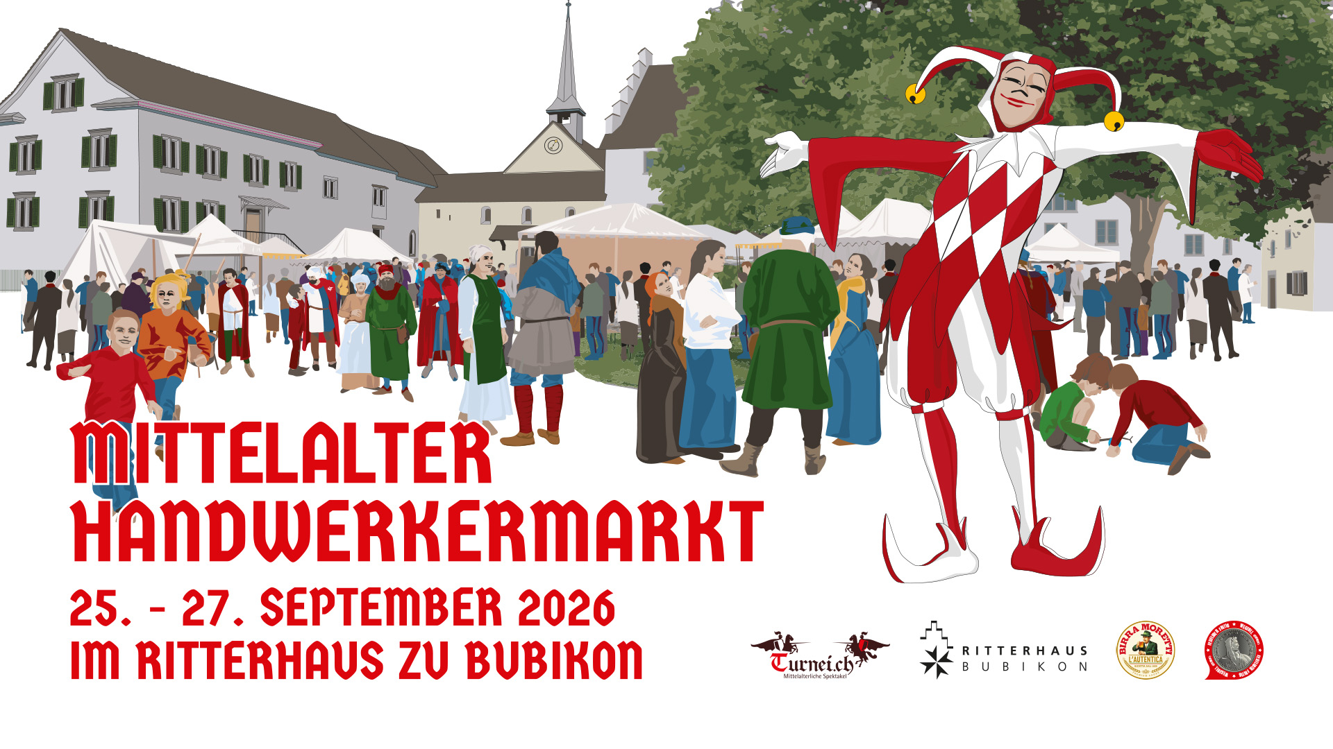 Medieval crafts market in the Knight's House