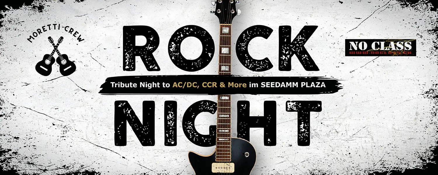 Tribute Night to AC/DC, CCR & MORE im SEEDAMM PLAZA
