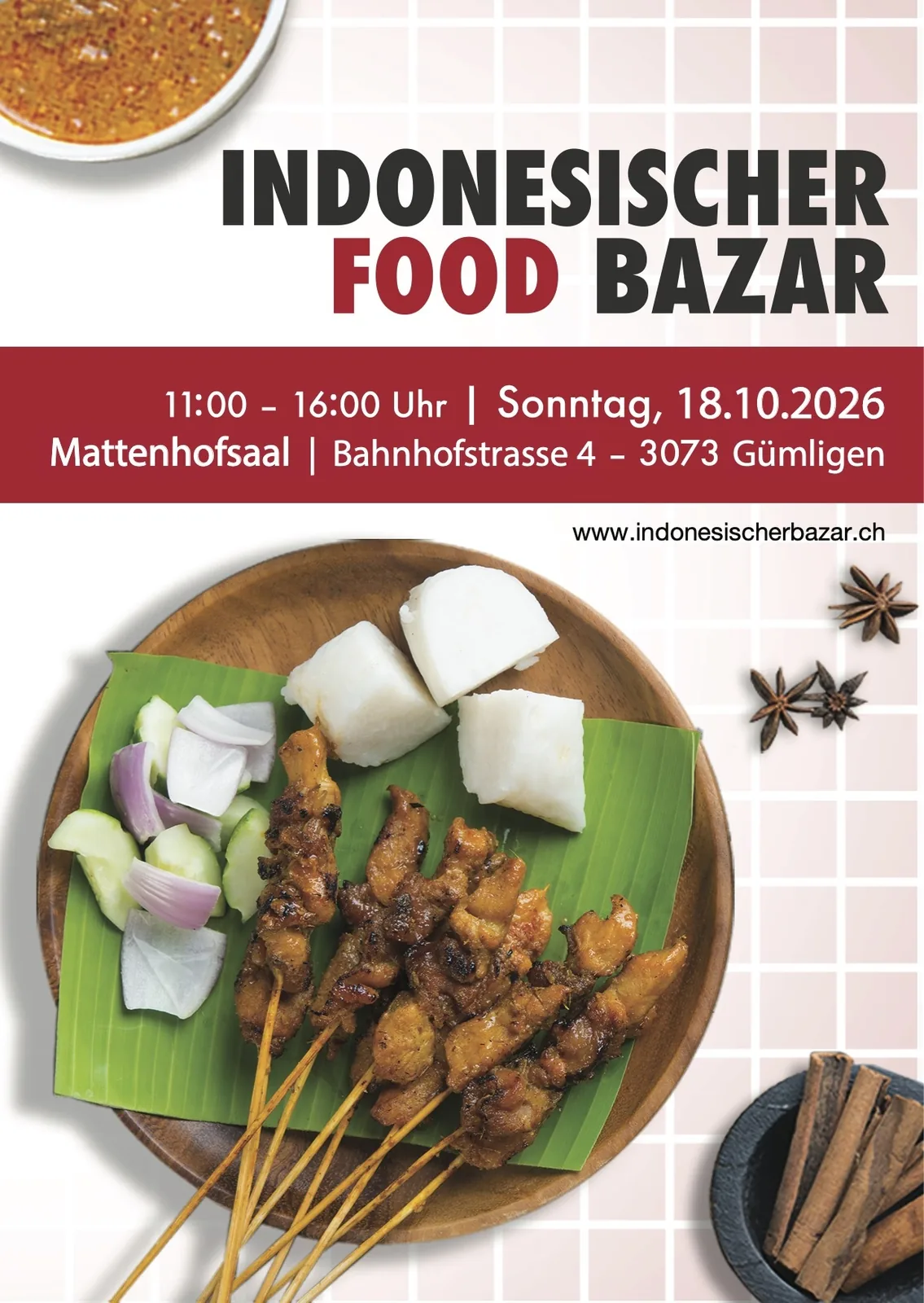Indonesischer Food Bazar
