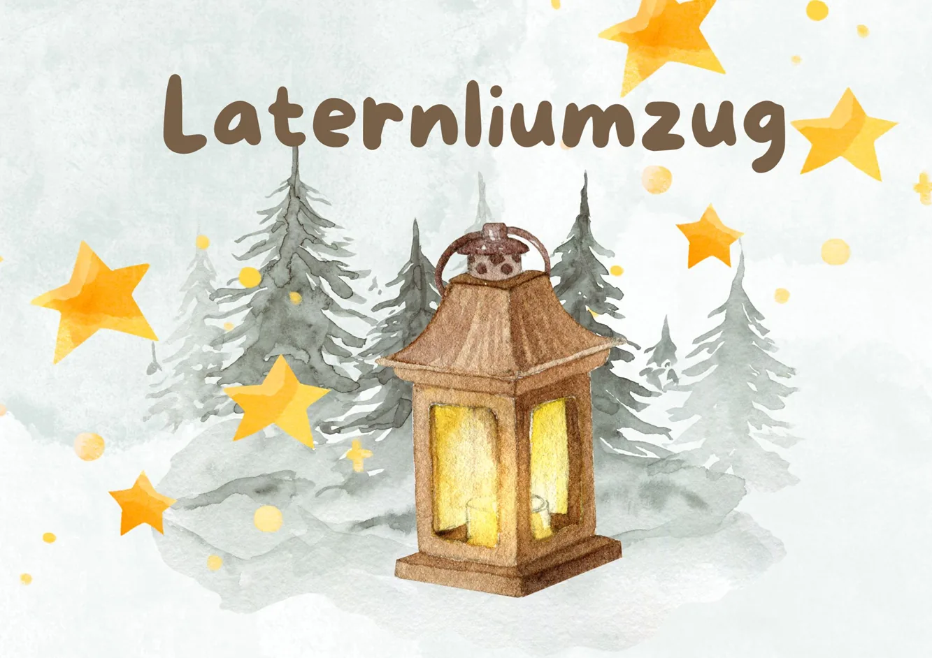 Laternenbasteln und Laternenumzug im Familienzentrum