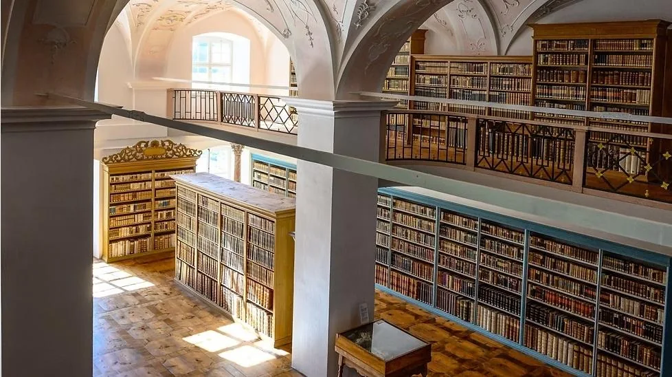 Guided tour of the monastery library Engelberg
