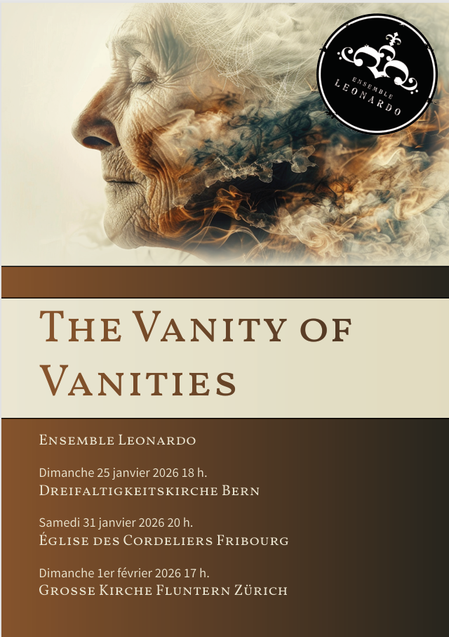 Ensemble Leonardo: The Vanity of Vanities, direction Nicolas Fink