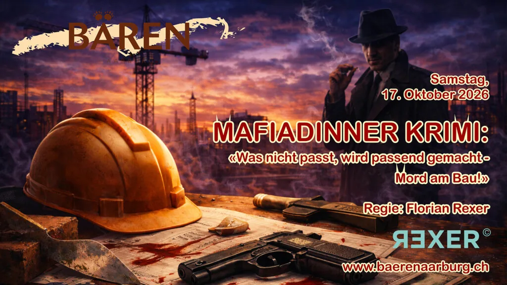 Mafiadinner Krimi: Mord am Bau