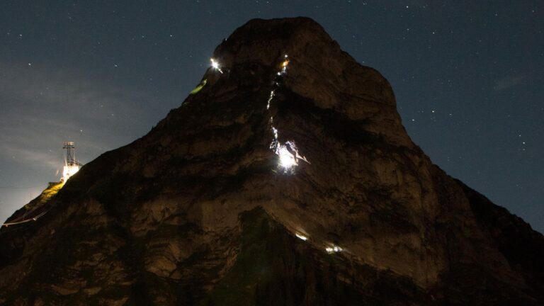 Illuminated Via Ferrata