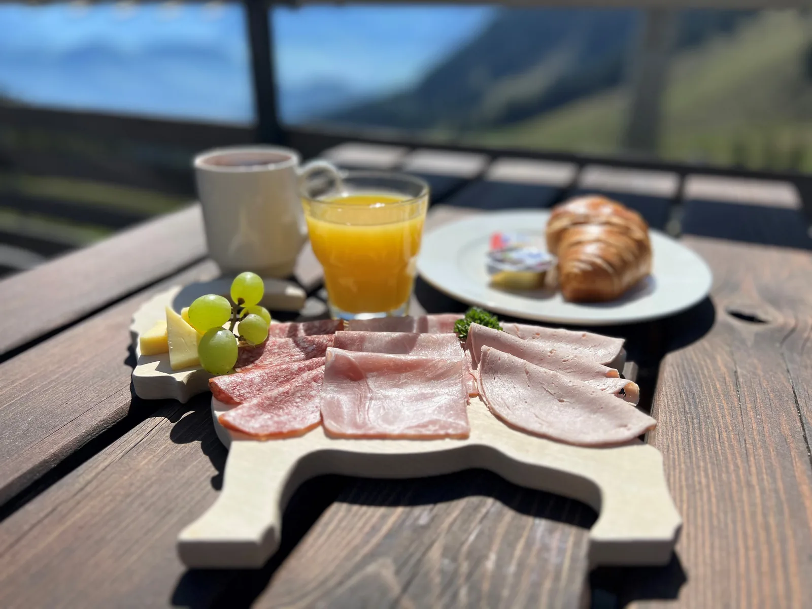 Petit-déjeuner des randonneurs