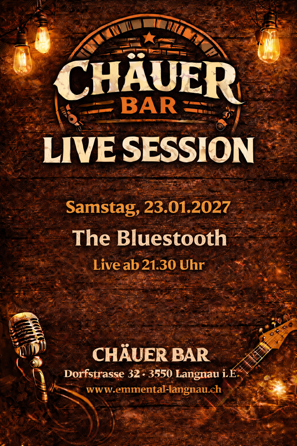 Musique live au Chäuer Bar