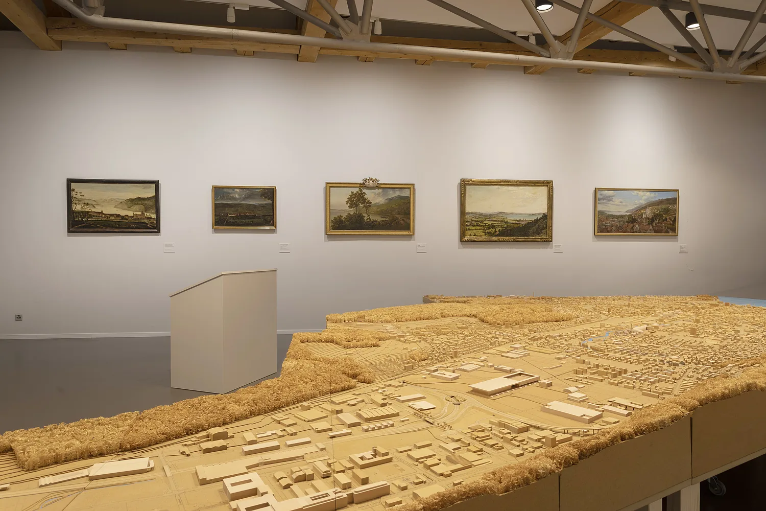 Bienne en un coup d'œil – La maquette interactive de la ville