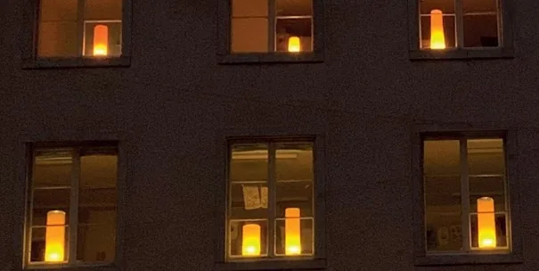 Orange Laternen basteln für Gross und Klein