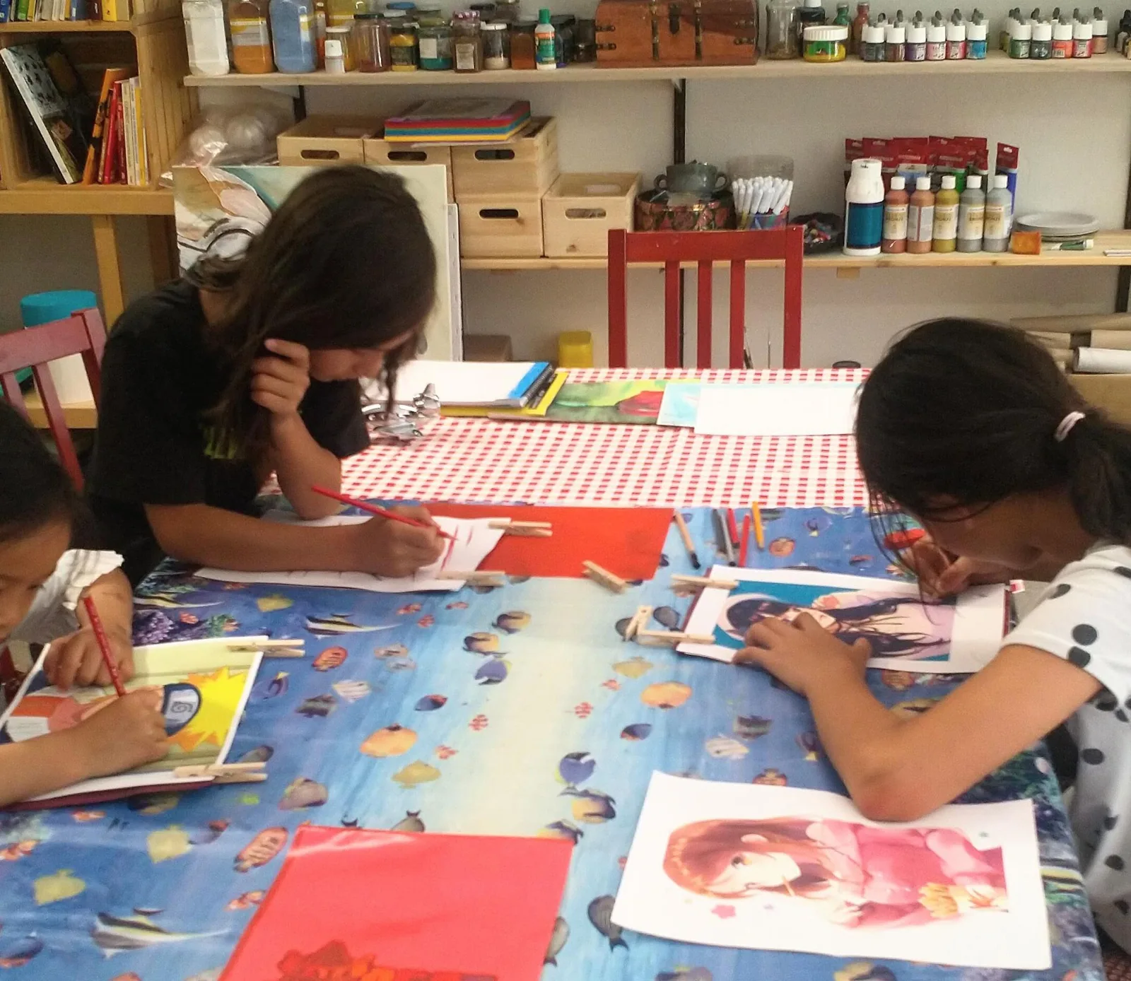 Cours de peinture pour enfants