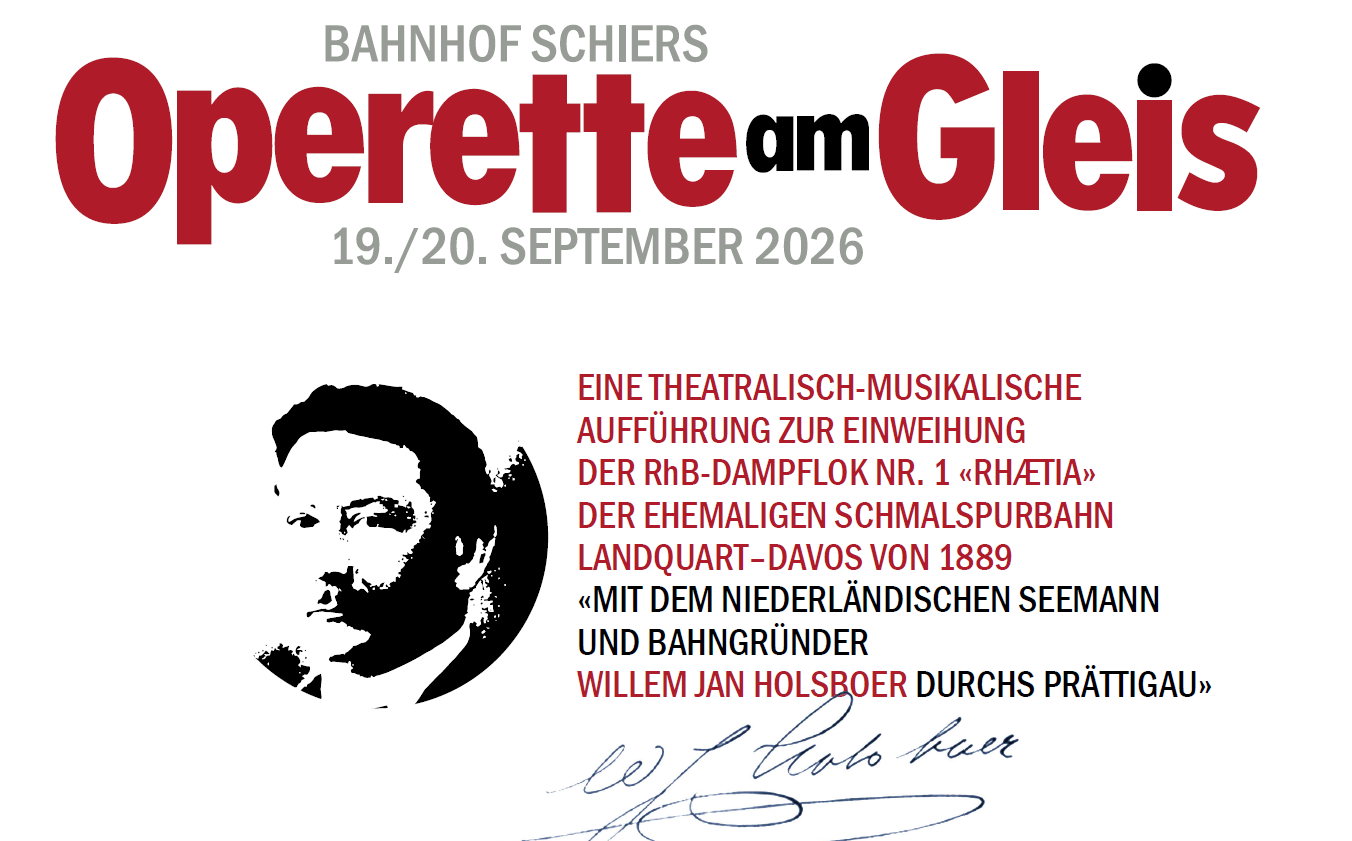 Operette am Gleis