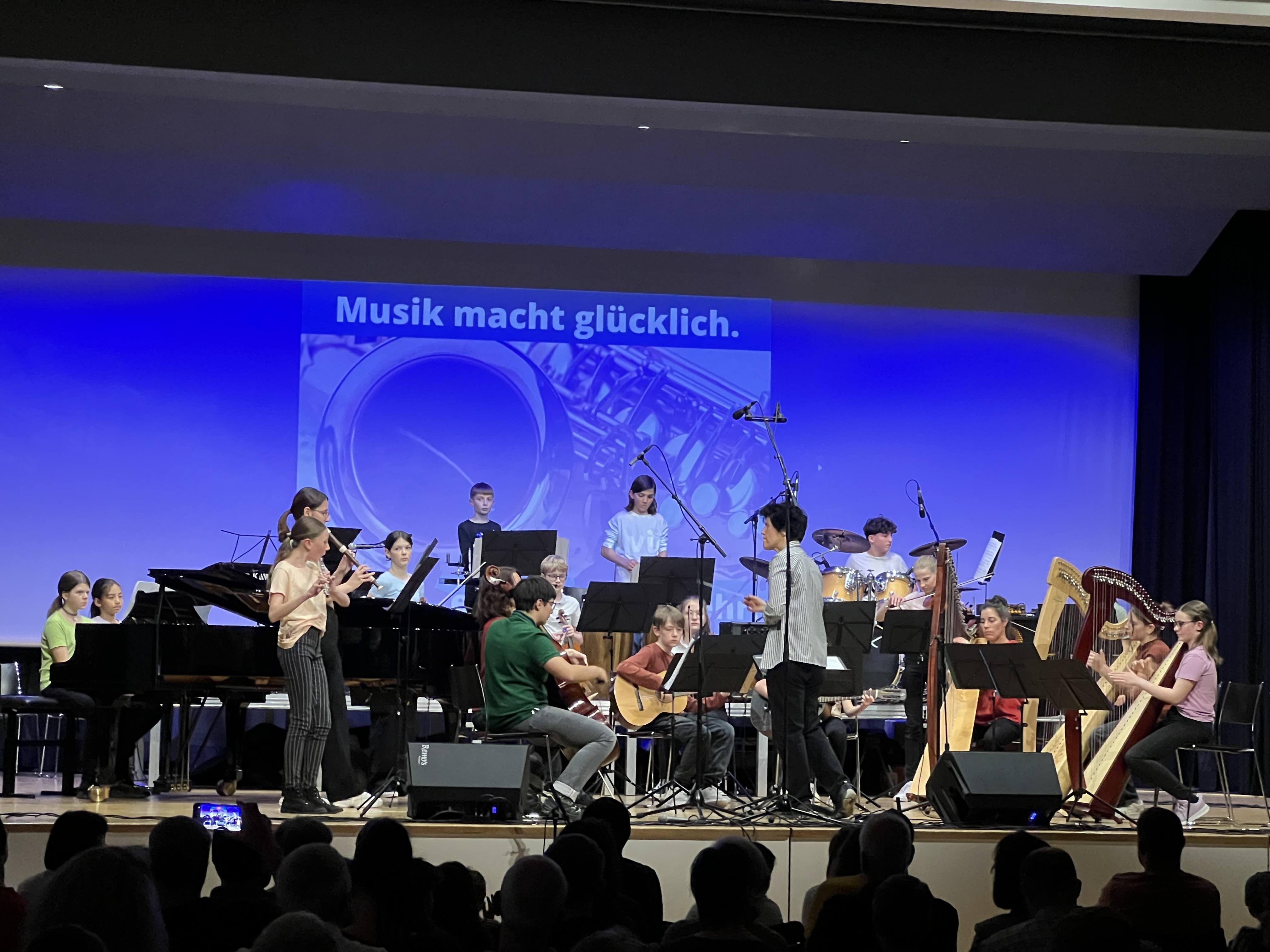 Konzert der Schule Trin zusammen mit Musikschule Imboden