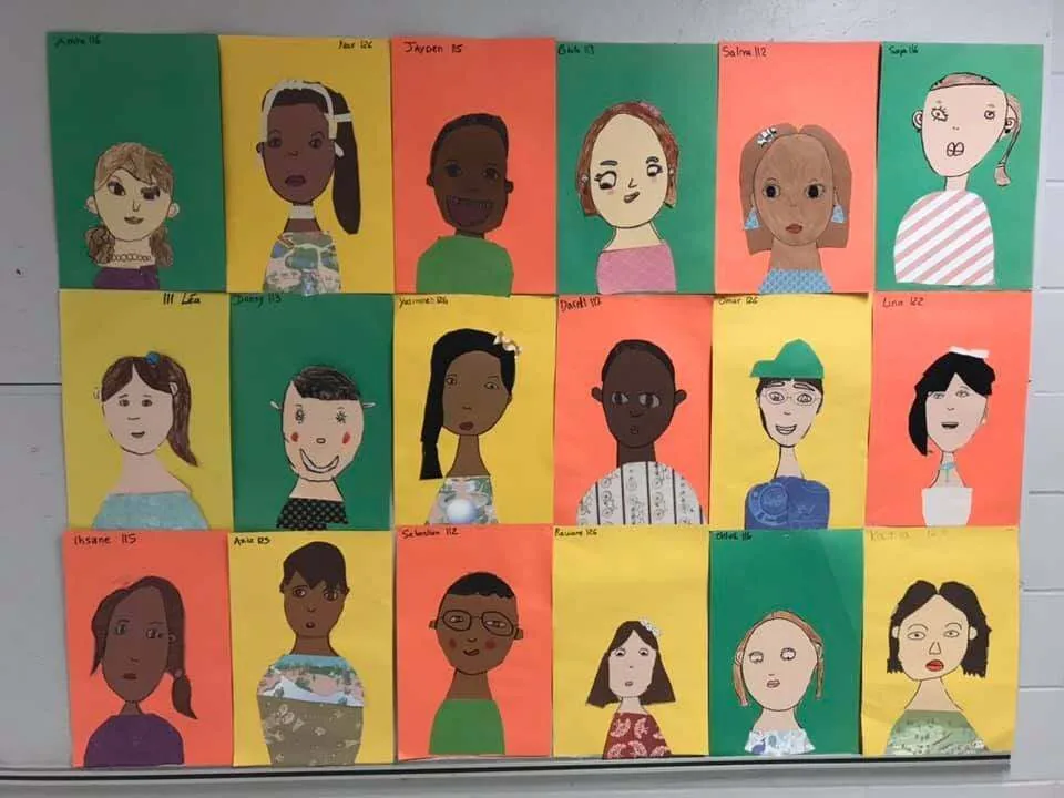 Atelier de création pour enfants autour du portrait