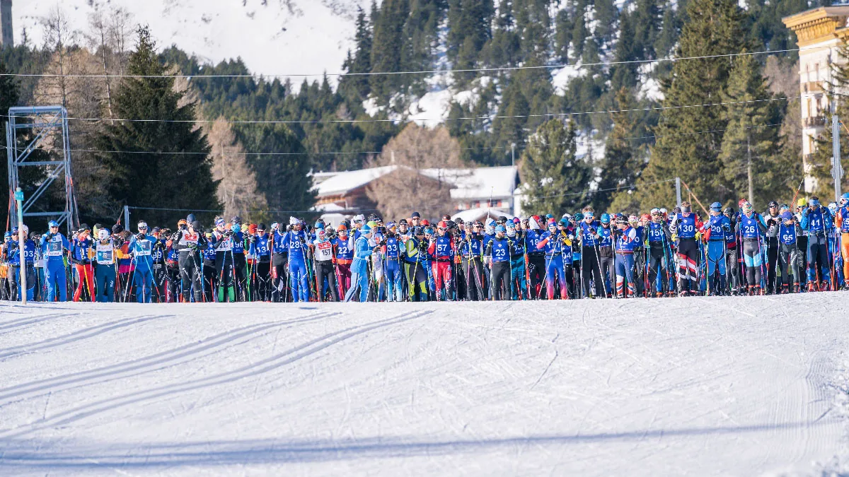 Langlaufrennen Maloja - Zernez