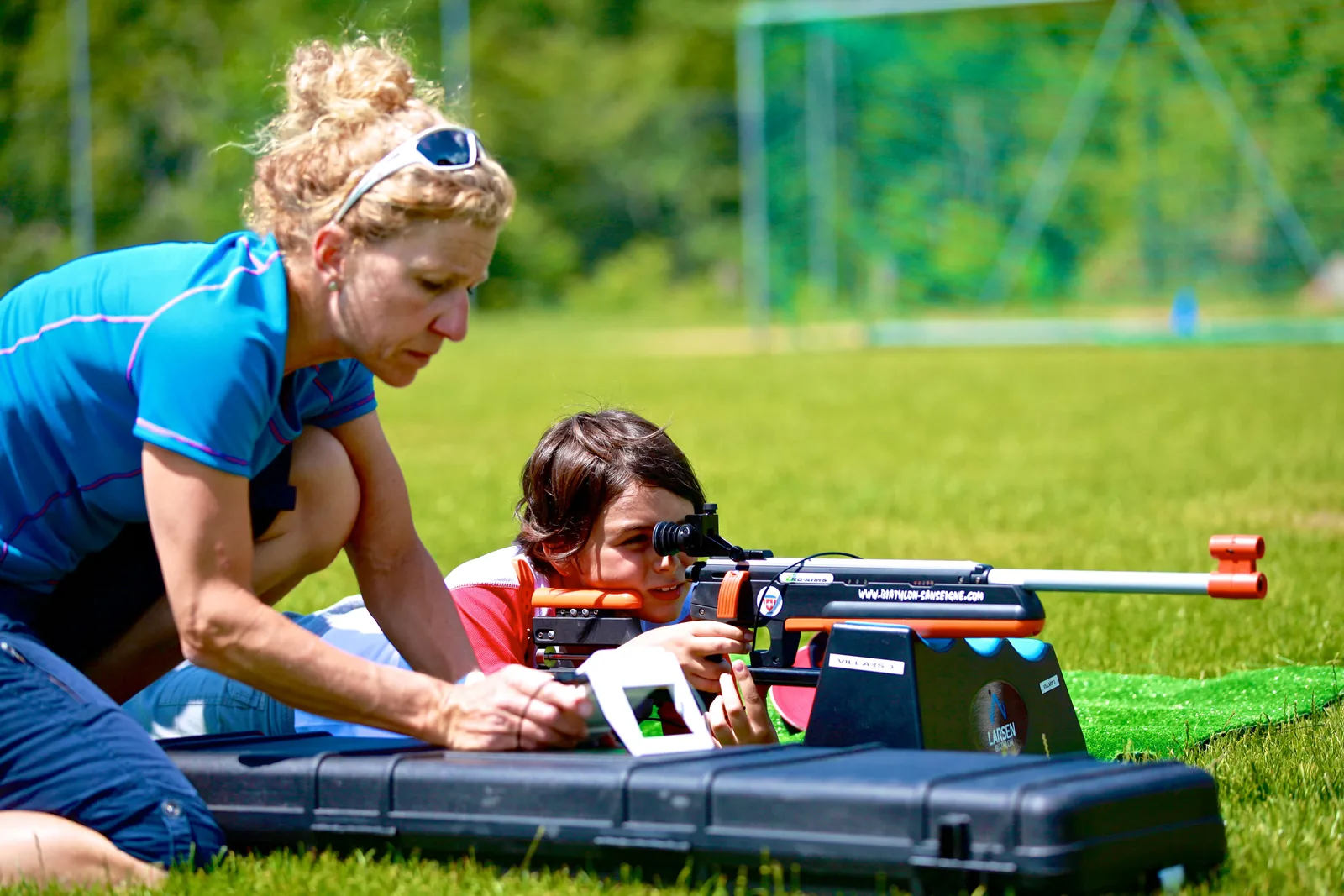 Biathlon estival par l'ESS de Villars