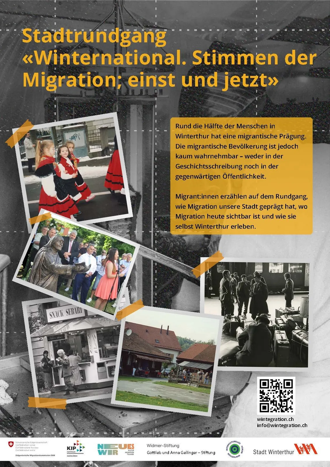 Winternational. Stimmen der Migration; einst und jetzt.