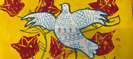 Folk art dall’Ucraina: animali fantastici