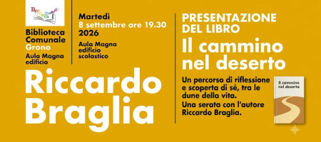Il Cammino del deserto di Riccardo Braglia